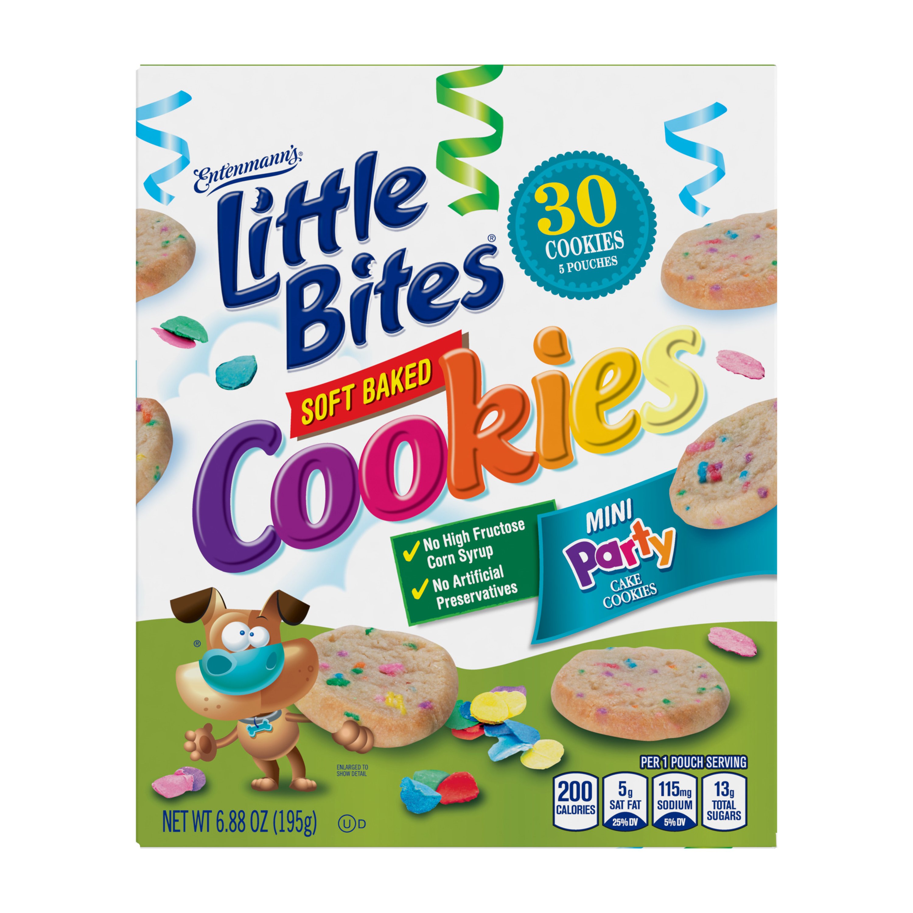 Entenmann's Little Bites Party Cake Mini Cookies - Shop Snack Cakes At ...