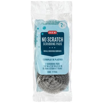 H-E-B Non-Scratch Scrubbing Pads, 2 pk