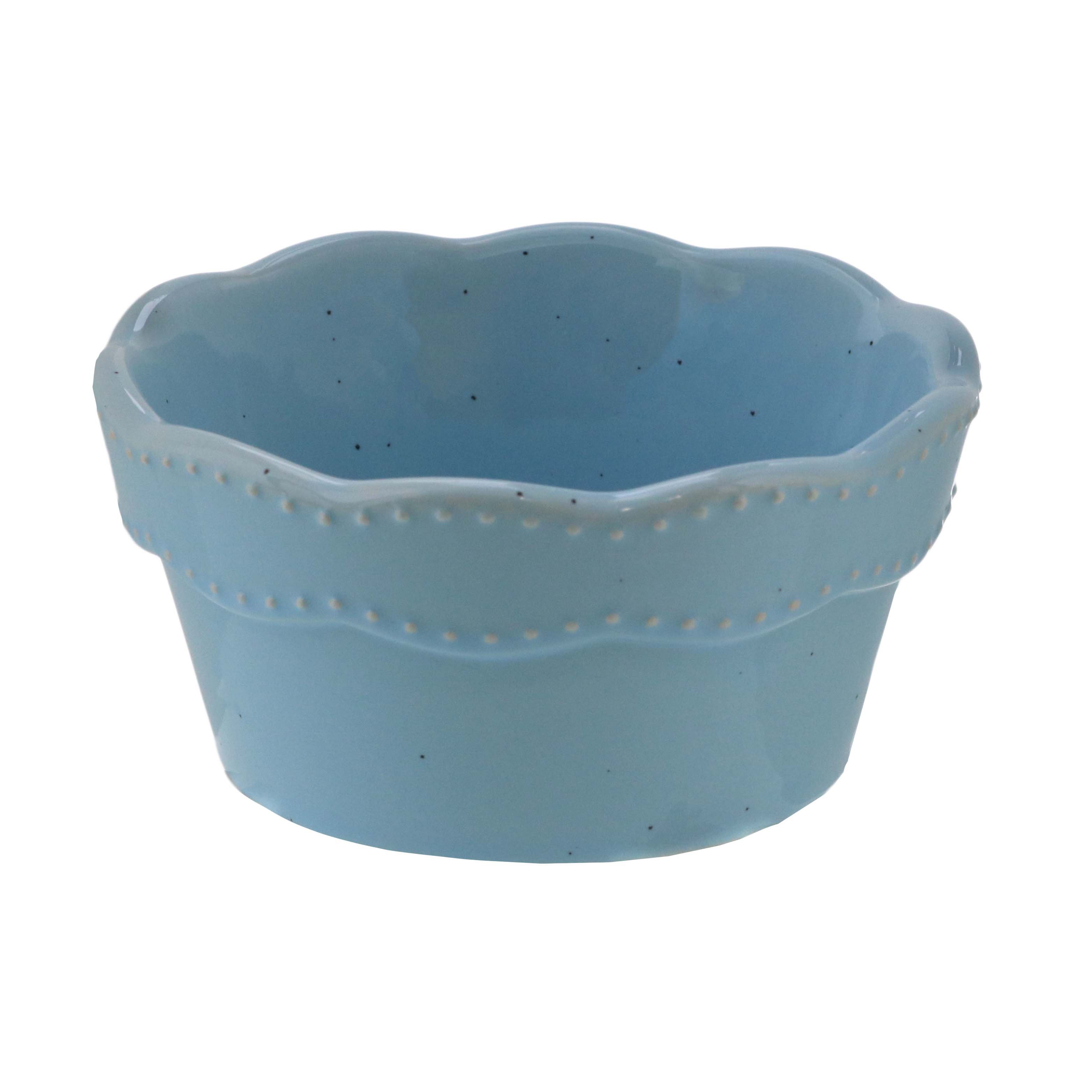Destination Holiday Blue Mini Ceramic Easter Ramekin Shop Pans