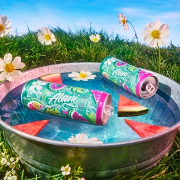 Alani Nu Zero Sugar Energy Drink - Watermelon Wave, 12 oz