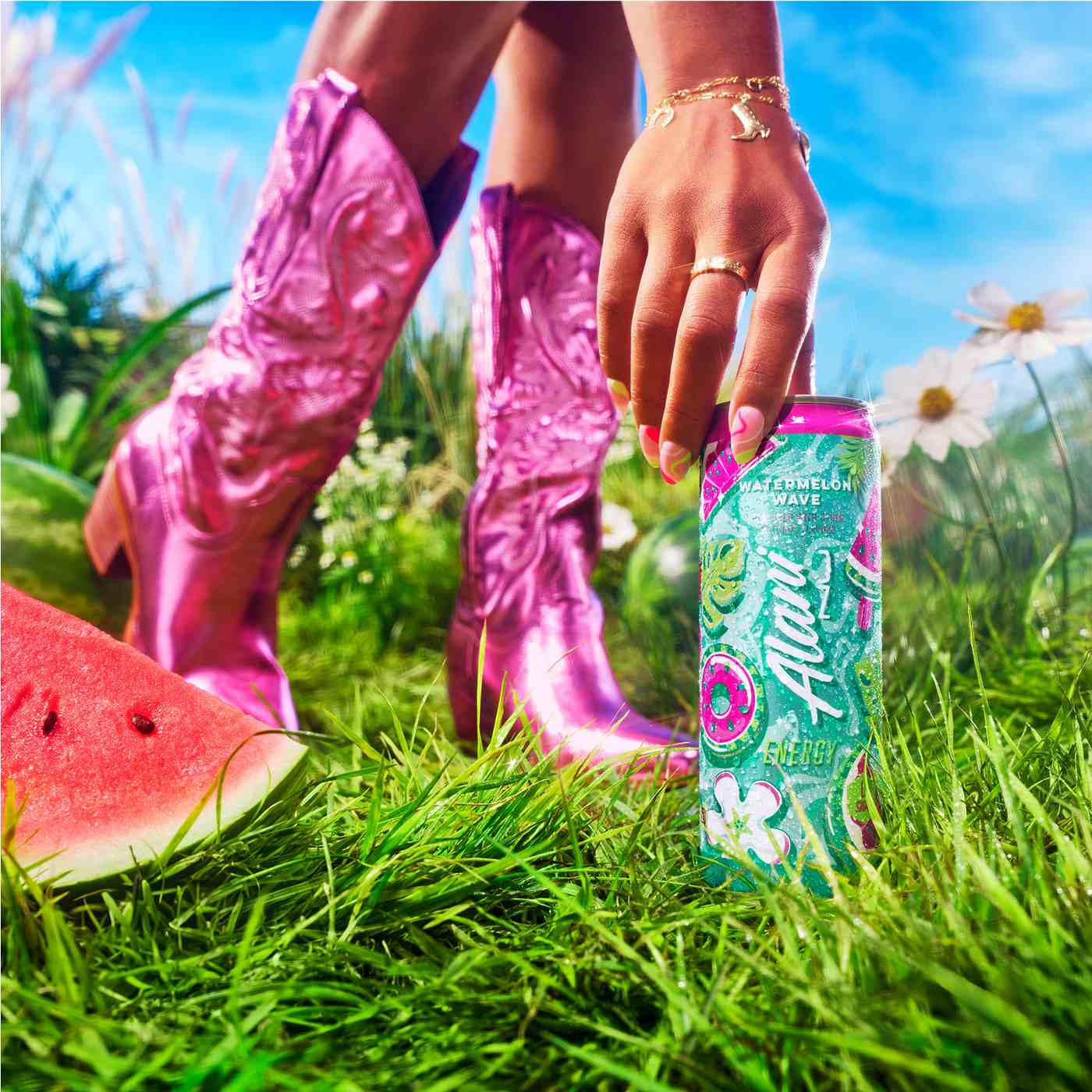 Alani Nu Zero Sugar Energy Drink - Watermelon Wave; image 6 of 6