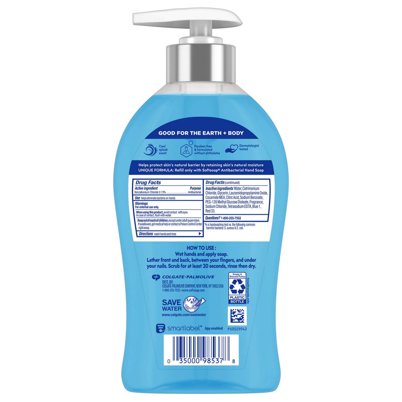 Softsoap Antibacterial Hand Soap - Cool Splash; image 5 of 9