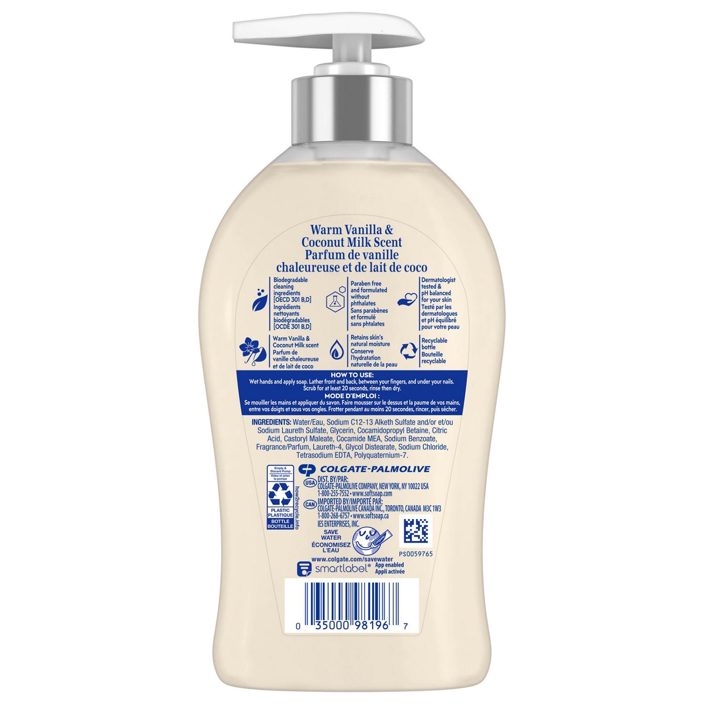 Softsoap Moisturizing Liquid Hand Soap - Vanilla & Coconut; image 7 of 9