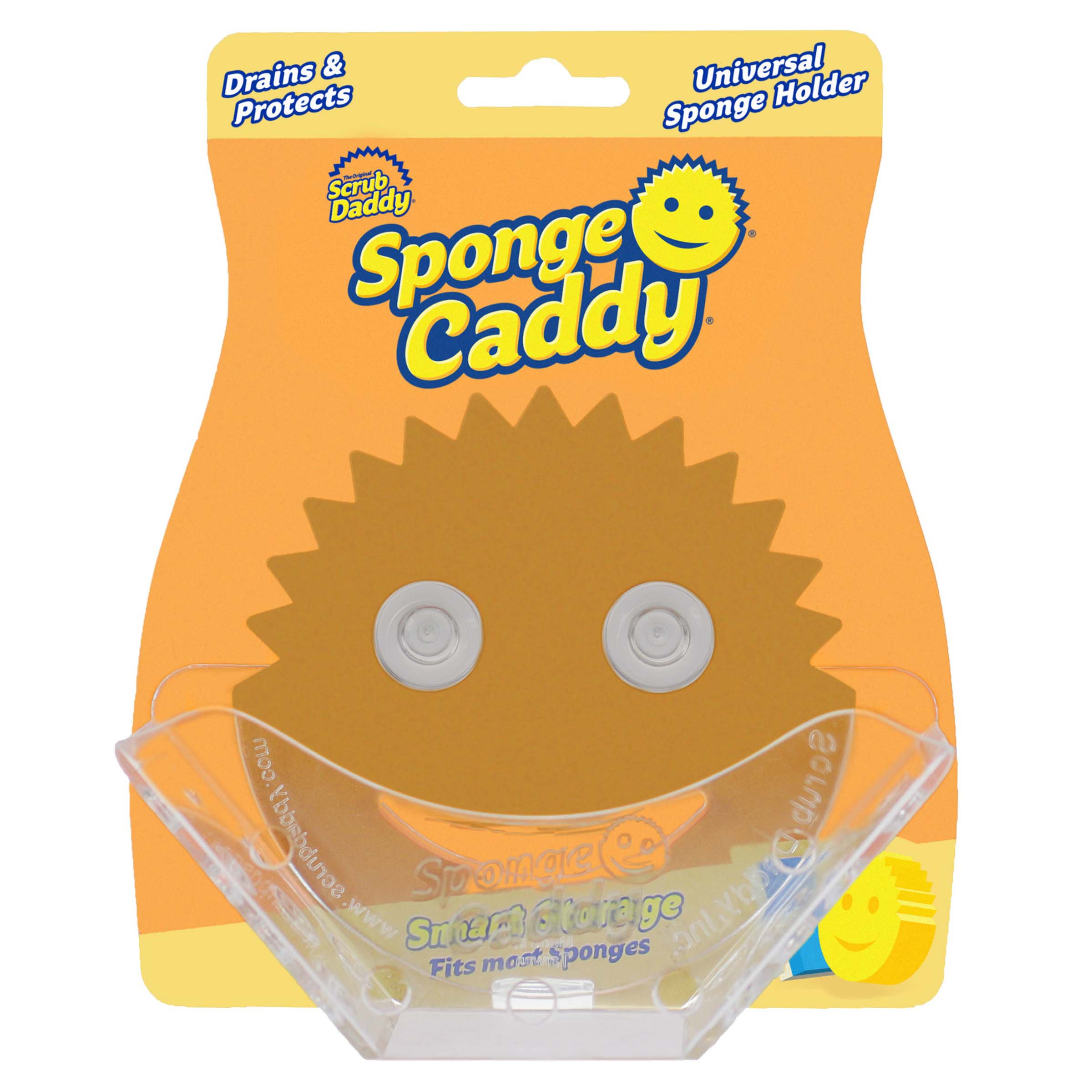 Scrub Daddy Sponge Caddy – Clear - Shop Sink & Kitchen Organizers at H-E-B