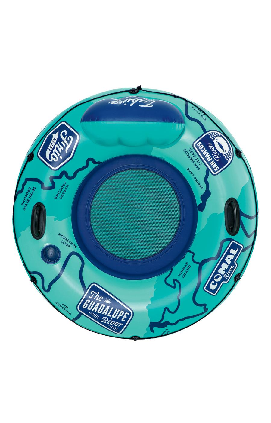 H-E-B Tubing Texas Inflatable River Tube - Teal; image 1 of 2