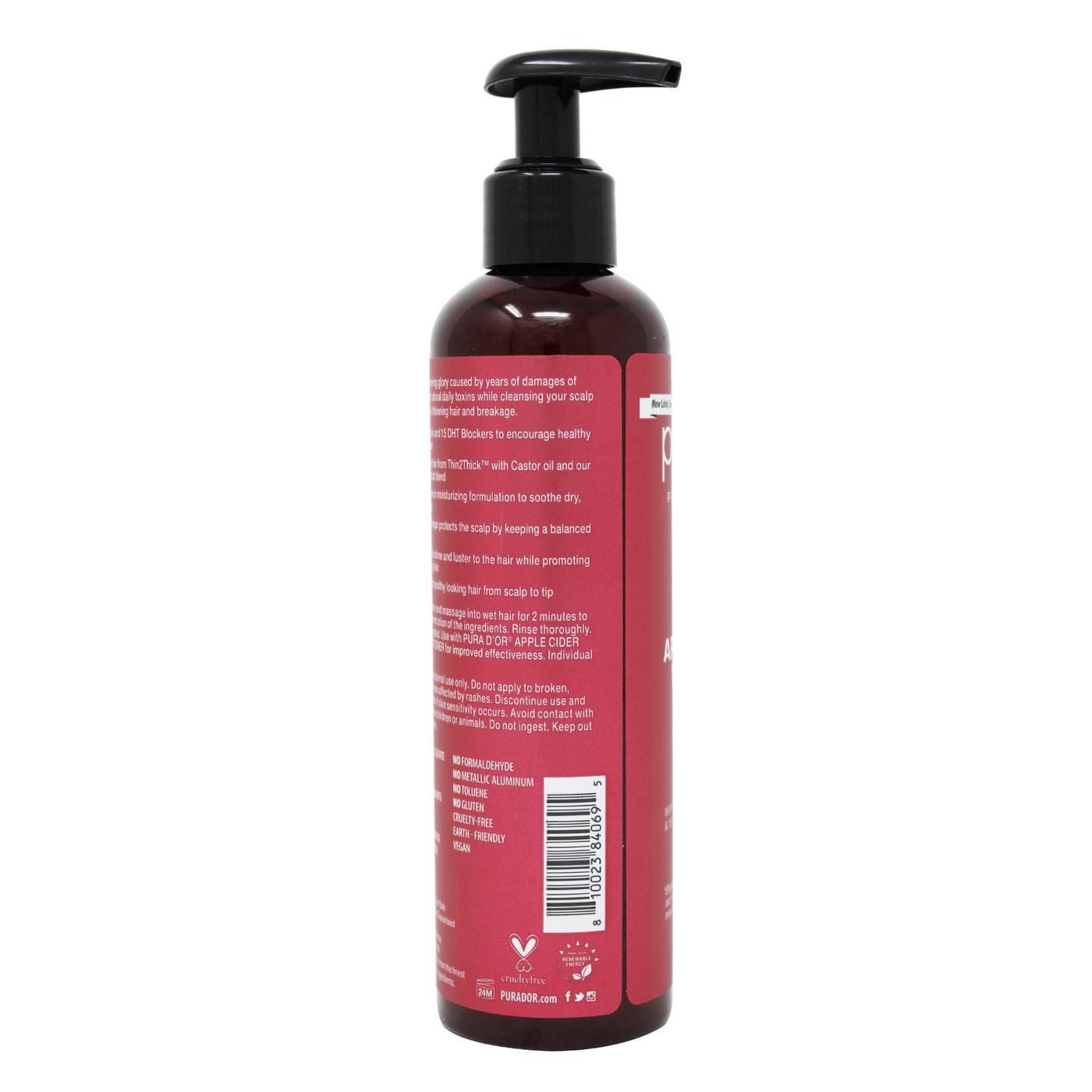 Pura d'or Apple Cider Vinegar Thin 2 Thick Shampoo Shop Shampoo