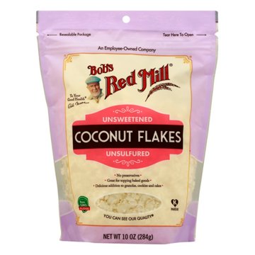 Bob's Red Mill Unsweetened Coconut Flakes, 10 oz