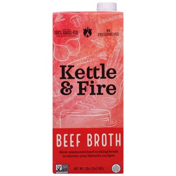 Kettle & Fire Beef Broth, 32 oz