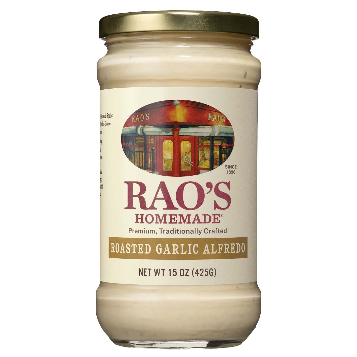 Rao's Homemade Roasted Garlic Alfredo Sauce Shop Pasta sauces at HEB