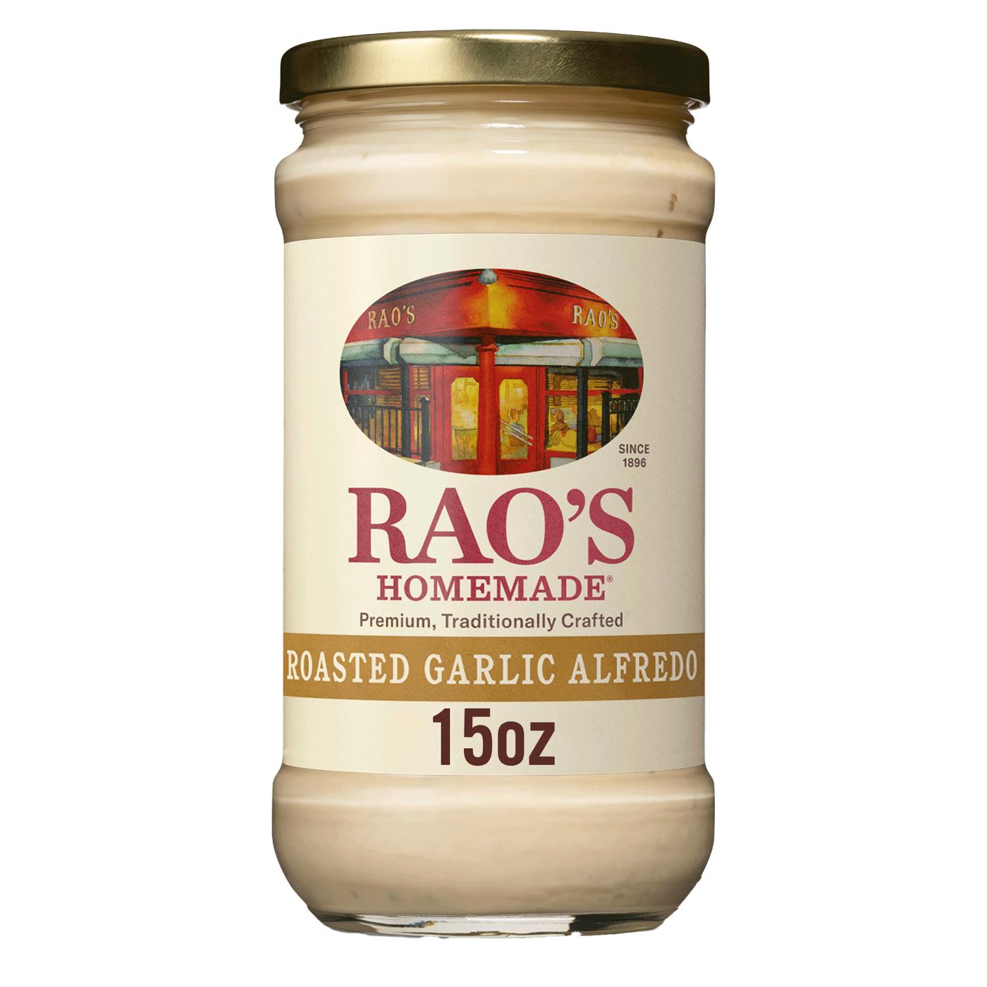 Rao's Homemade Roasted Garlic Alfredo Sauce; image 1 of 3