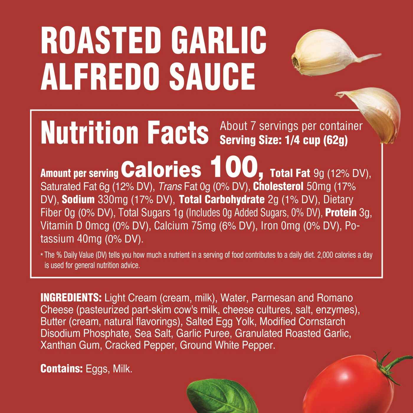 Rao's Homemade Roasted Garlic Alfredo Sauce; image 4 of 5