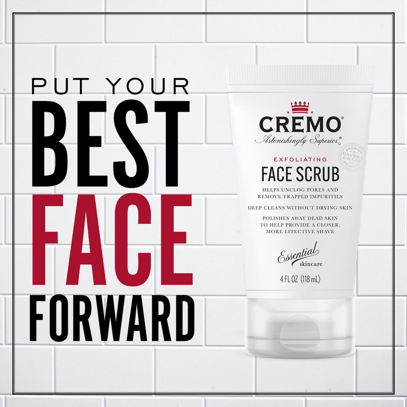 Cremo Daily Care Exfoliating Face Scrub; image 3 of 7