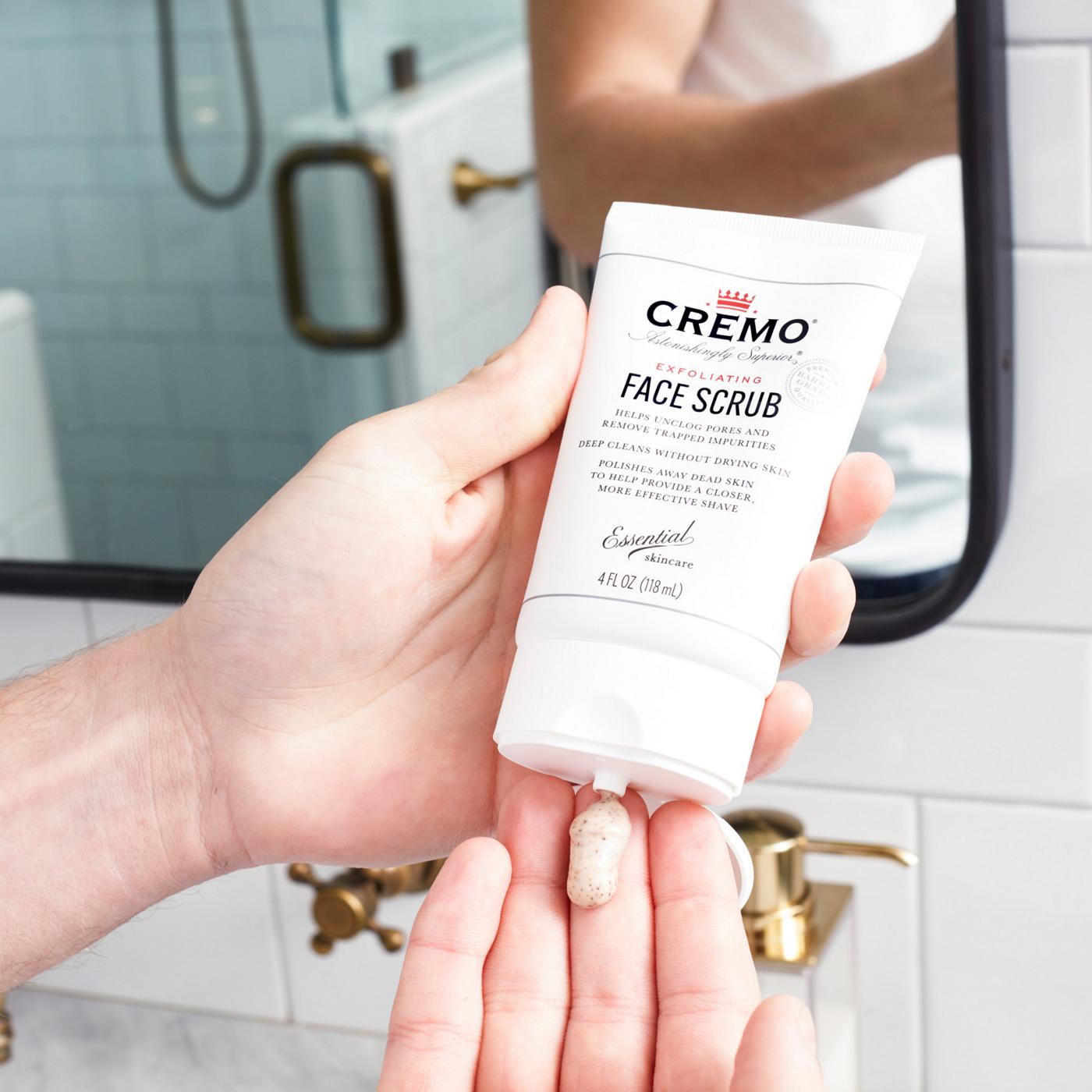 Cremo Daily Care Exfoliating Face Scrub; image 4 of 7