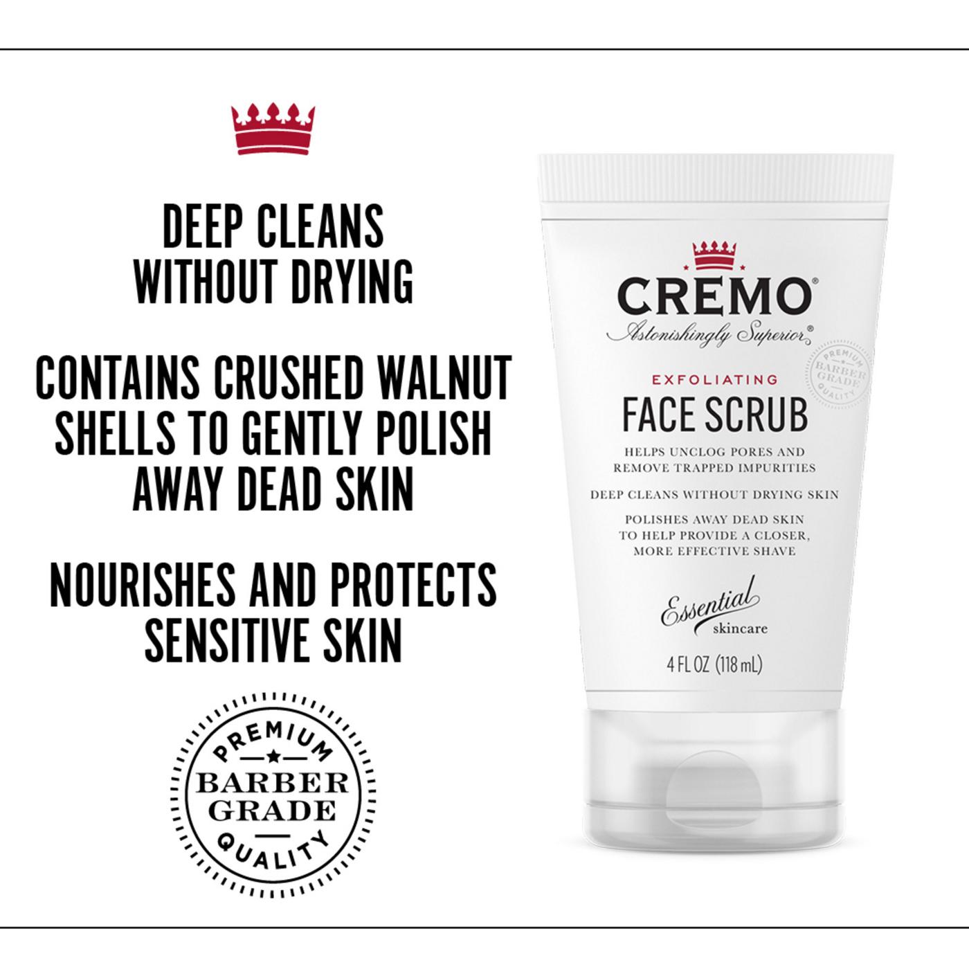 Cremo Daily Care Exfoliating Face Scrub; image 6 of 7