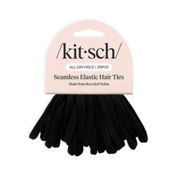 Kitsch Seamless Elastic Hair Ties, 20 ct