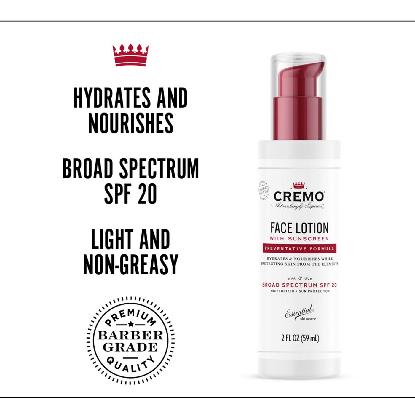 Cremo Daily Care Preventative Moisturizer, SPF 20; image 2 of 7