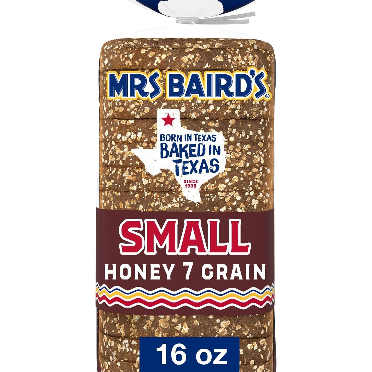 Mrs Baird's Small Honey 7 Grain Bread Shop Bread at HEB
