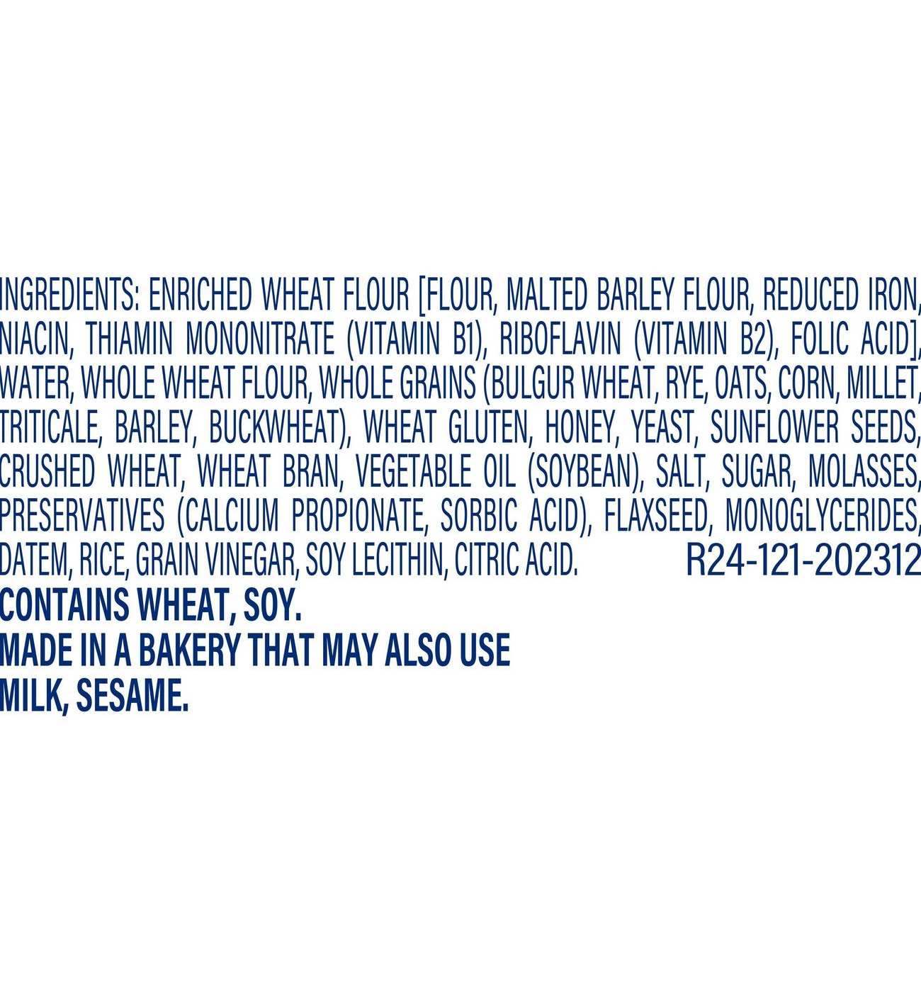 Mrs Baird's Small Honey 7 Grain Bread; image 5 of 7