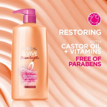 L'Oréal Paris Elvive Dream Lengths Restoring Shampoo for Long, Damaged Hair