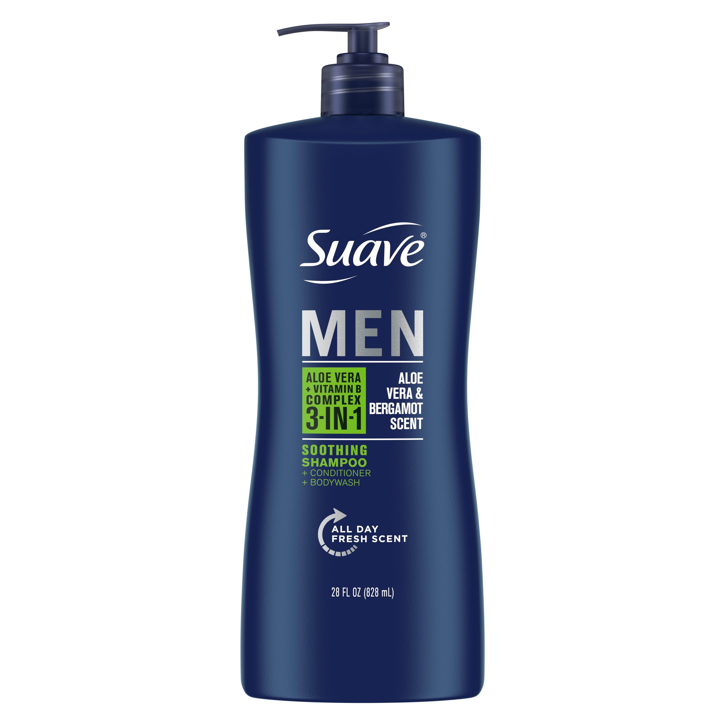 Suave Men Vitamin B Complex Shampoo   Conditioner   Body Wash Aloe
