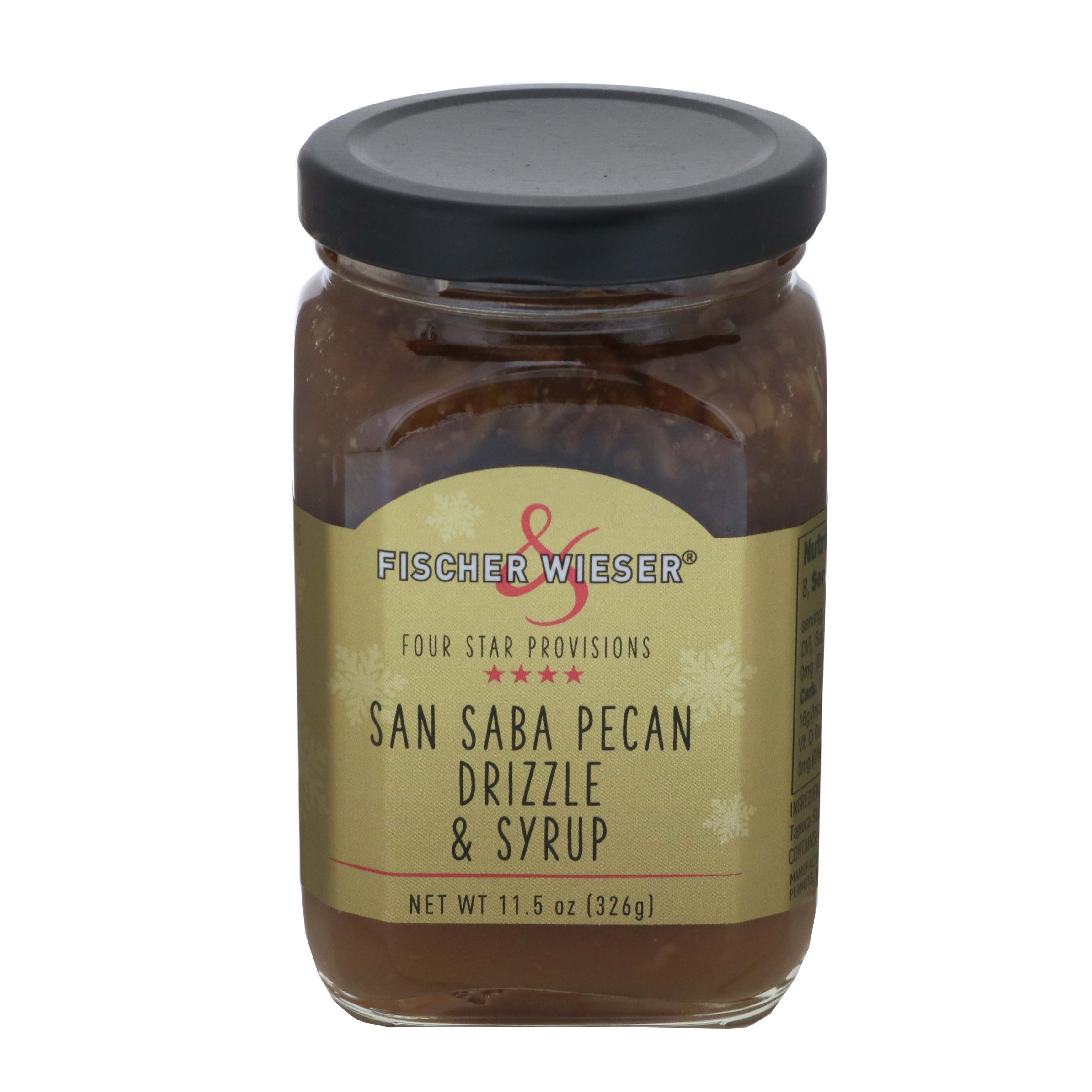 Fischer & Wiser San Saba Pecan Drizzle & Syrup Shop Specialty sauces