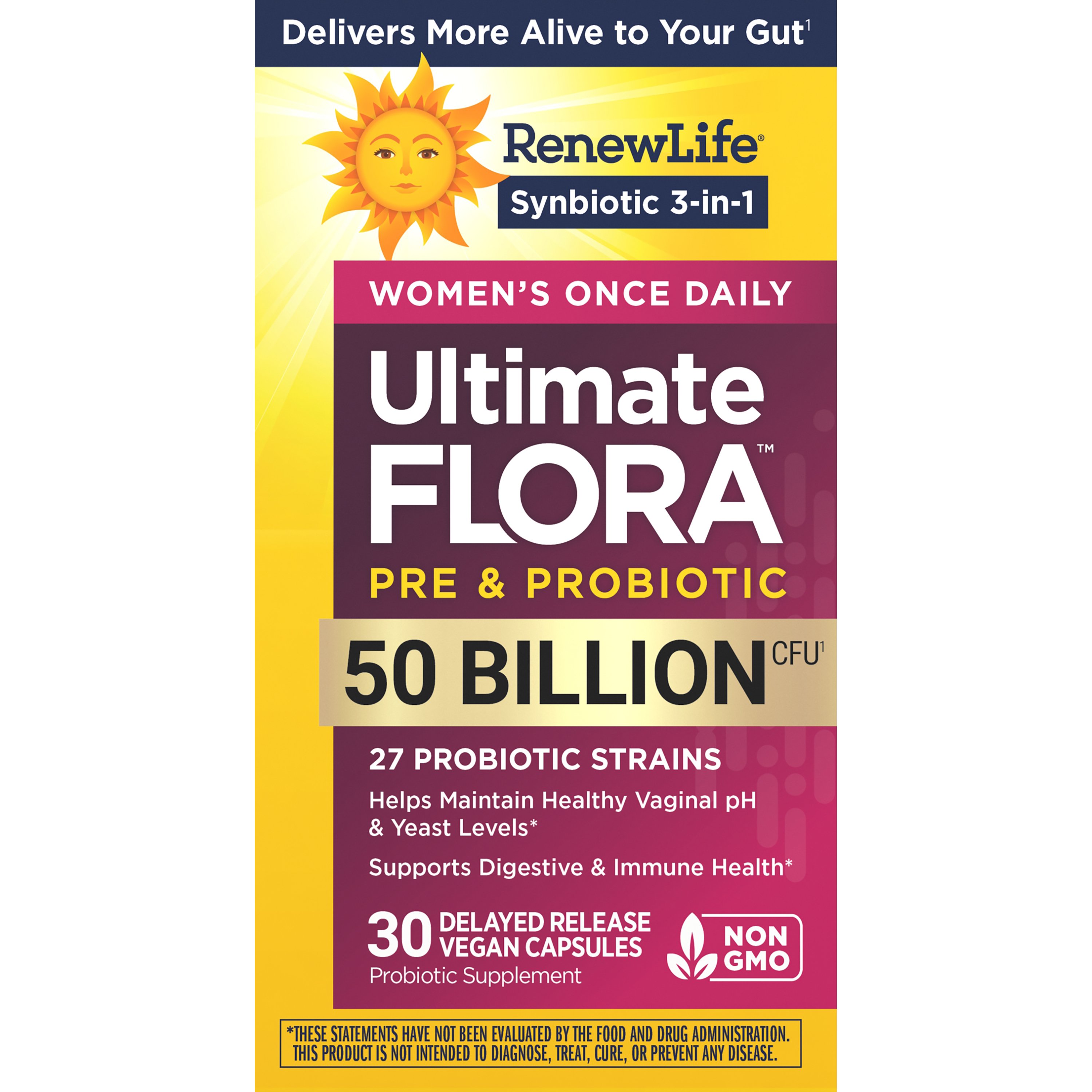 Renew Life Women's Care Probiotic Capsules, 30 ct