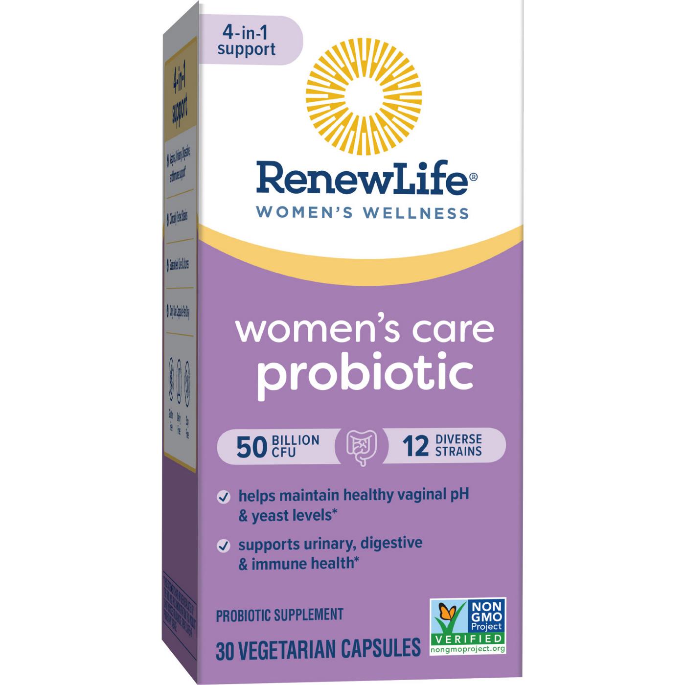 Renew Life Women’s Care Probiotic Capsules; image 4 of 6