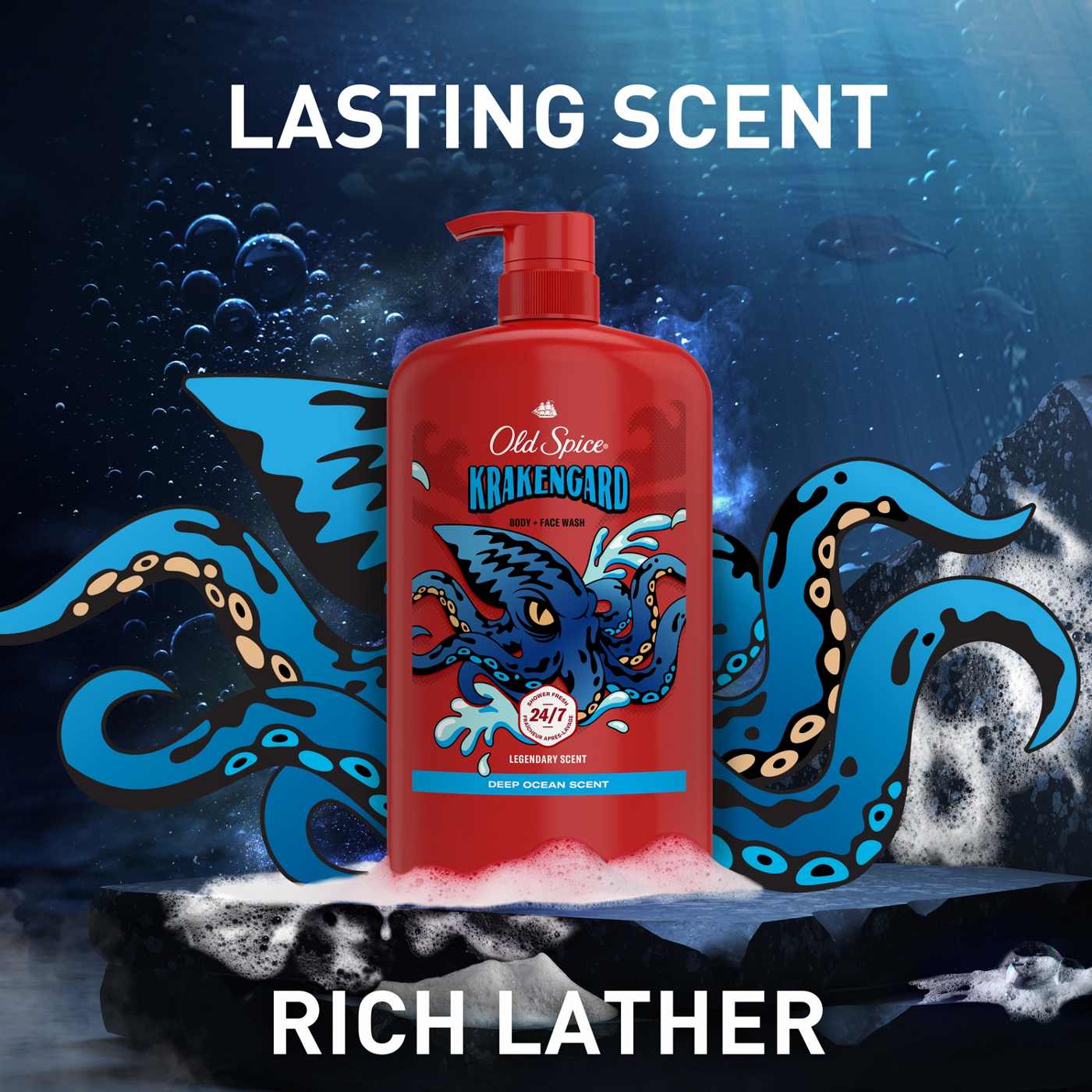 Old Spice Body Wash - Krakengard; image 6 of 8