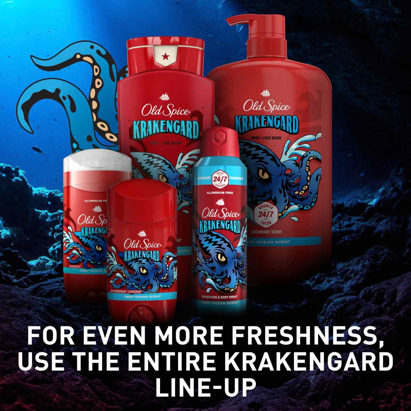 Old Spice Body Wash - Krakengard; image 8 of 8