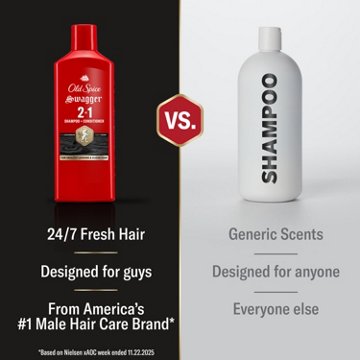 Old Spice 2 in 1 Shampoo + Conditioner - Swagger