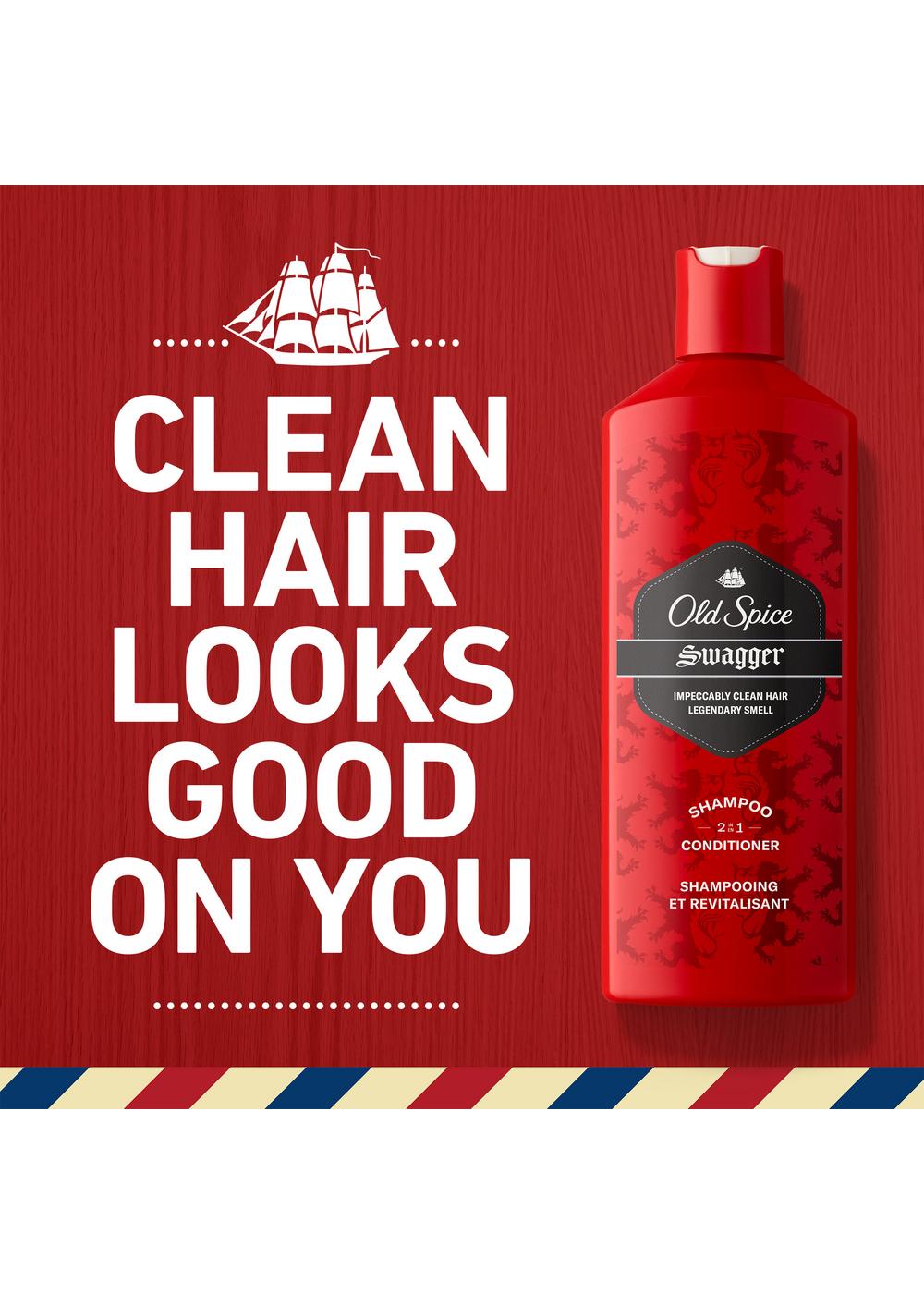 Old Spice 2 in 1 Shampoo Conditioner - Swagger; image 5 of 6