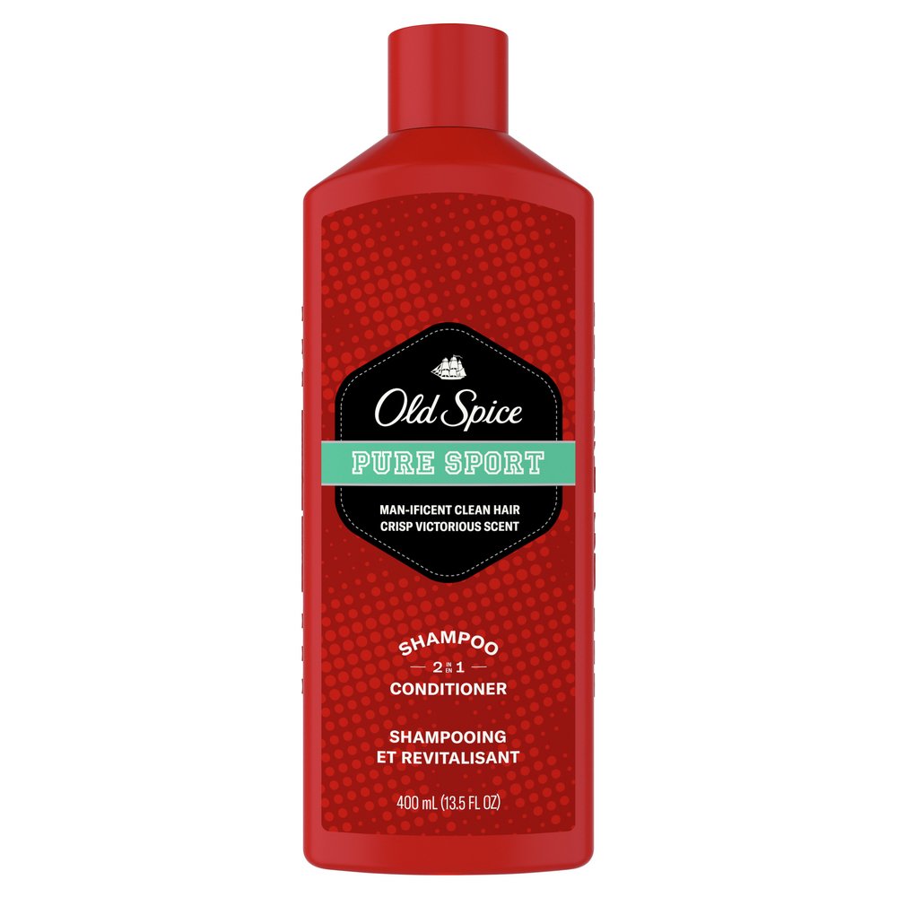 Old Spice 2 in 1 Shampoo Conditioner Pure Sport Shop Shampoo & conditioner at HEB