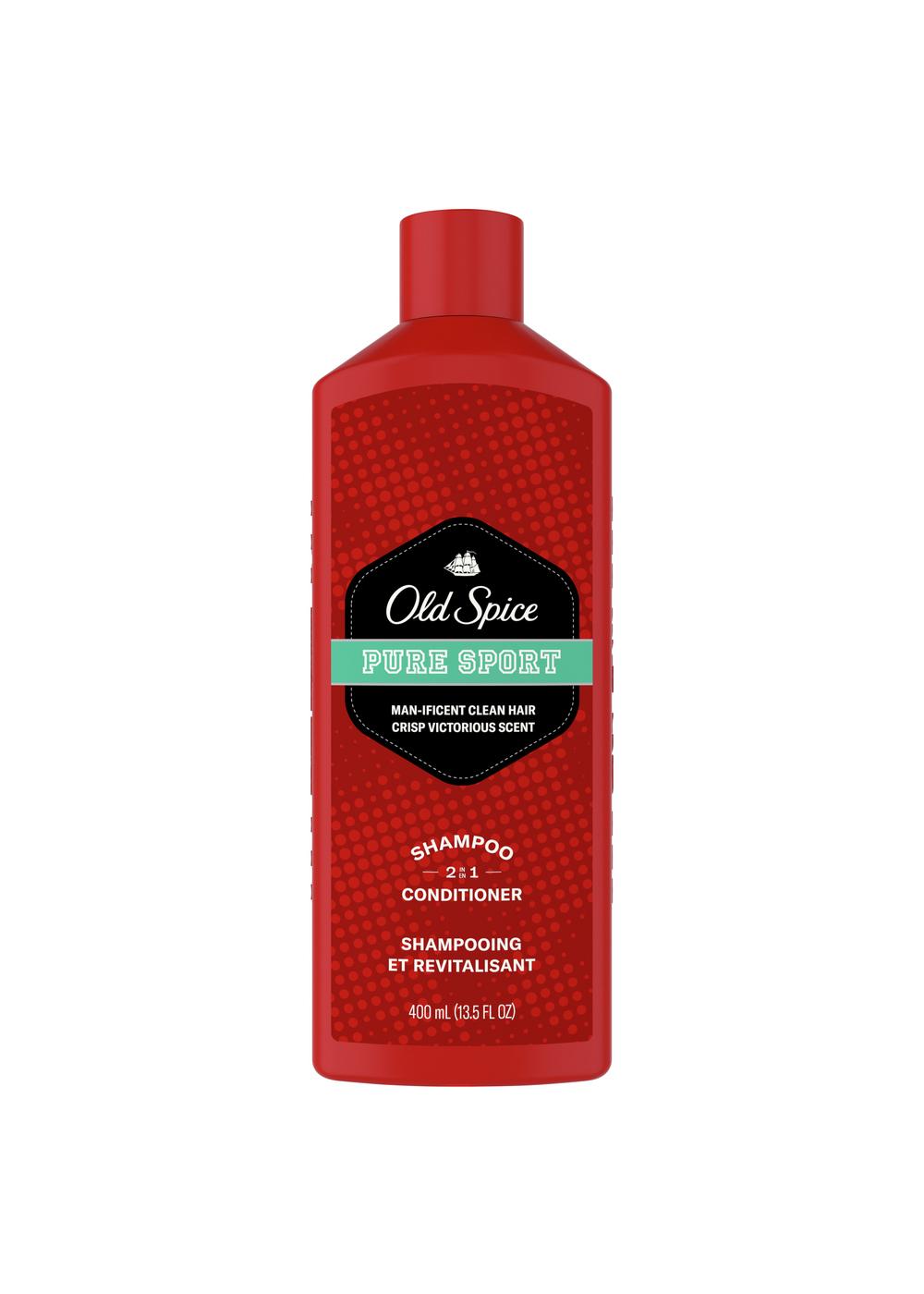 Old Spice 2 in 1 Shampoo Conditioner - Pure Sport; image 1 of 7