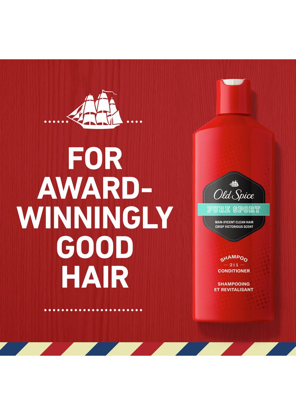 Old Spice 2 in 1 Shampoo Conditioner - Pure Sport; image 7 of 7