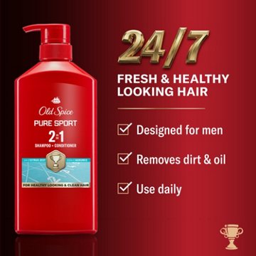 Old Spice 2 in 1 Shampoo & Conditioner - Pure Sport