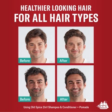 Old Spice 2 in 1 Shampoo & Conditioner - Pure Sport