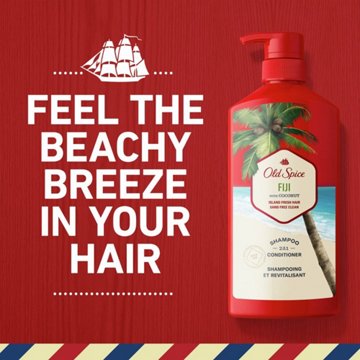 Old Spice 2 in 1 Shampoo Conditioner - Fiji