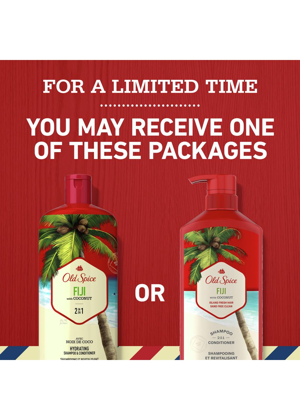 Old Spice 2 in 1 Shampoo Conditioner - Fiji; image 3 of 4