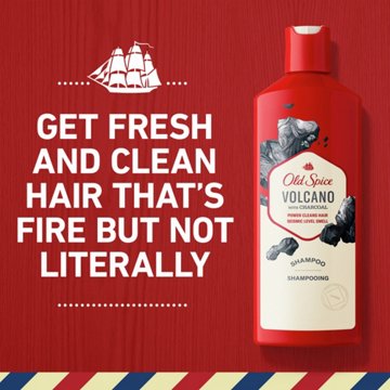Old Spice Volcano with Charcoal Shampoo