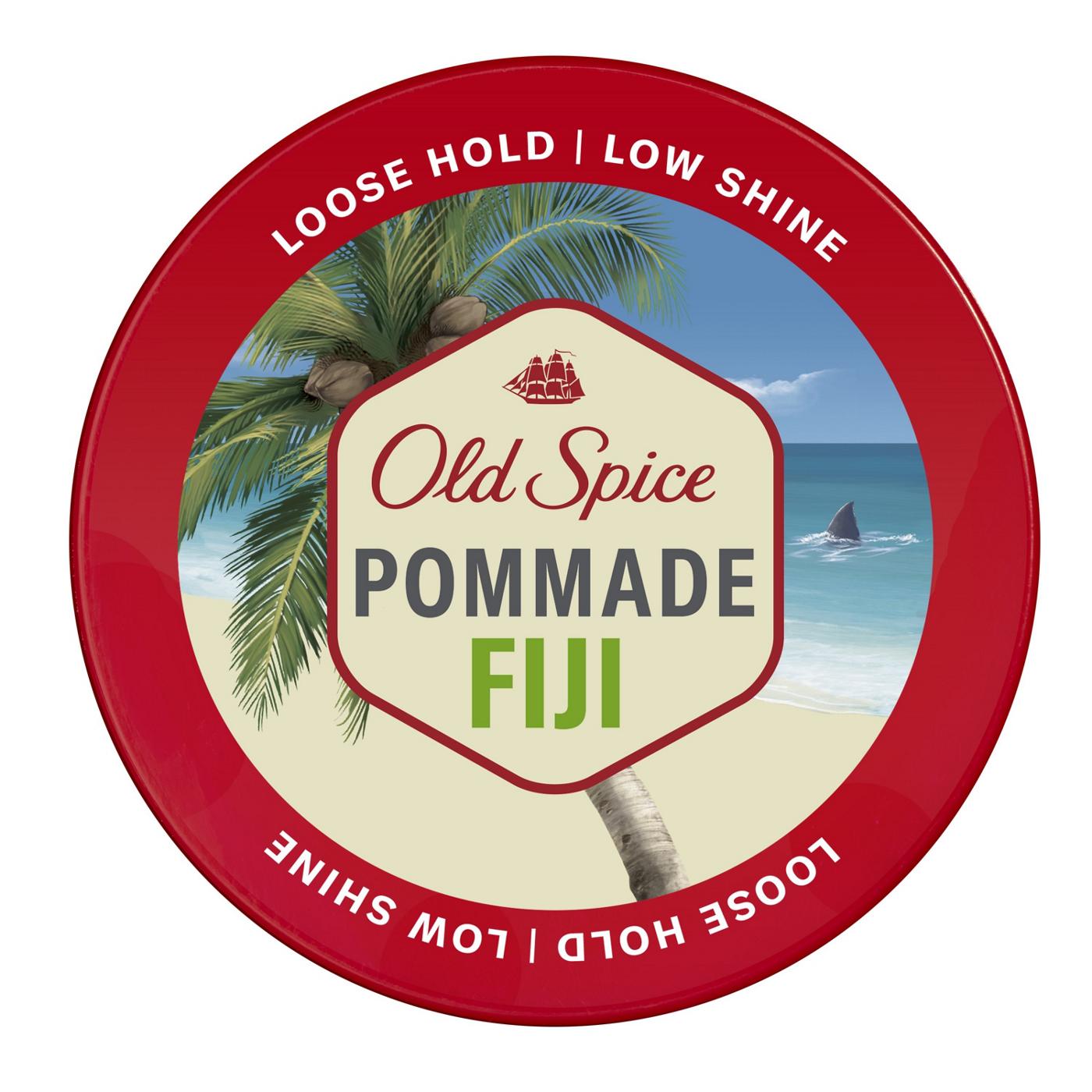 Old Spice Fiji Hair Styling Pomade for Men; image 1 of 9