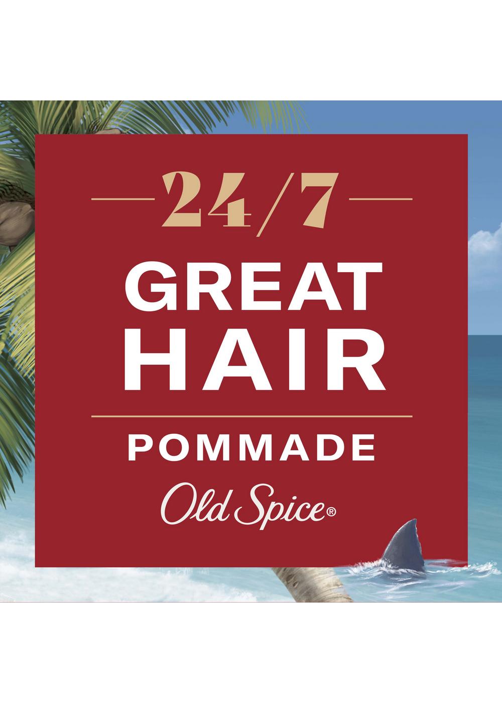 Old Spice Fiji Hair Styling Pomade for Men; image 7 of 9