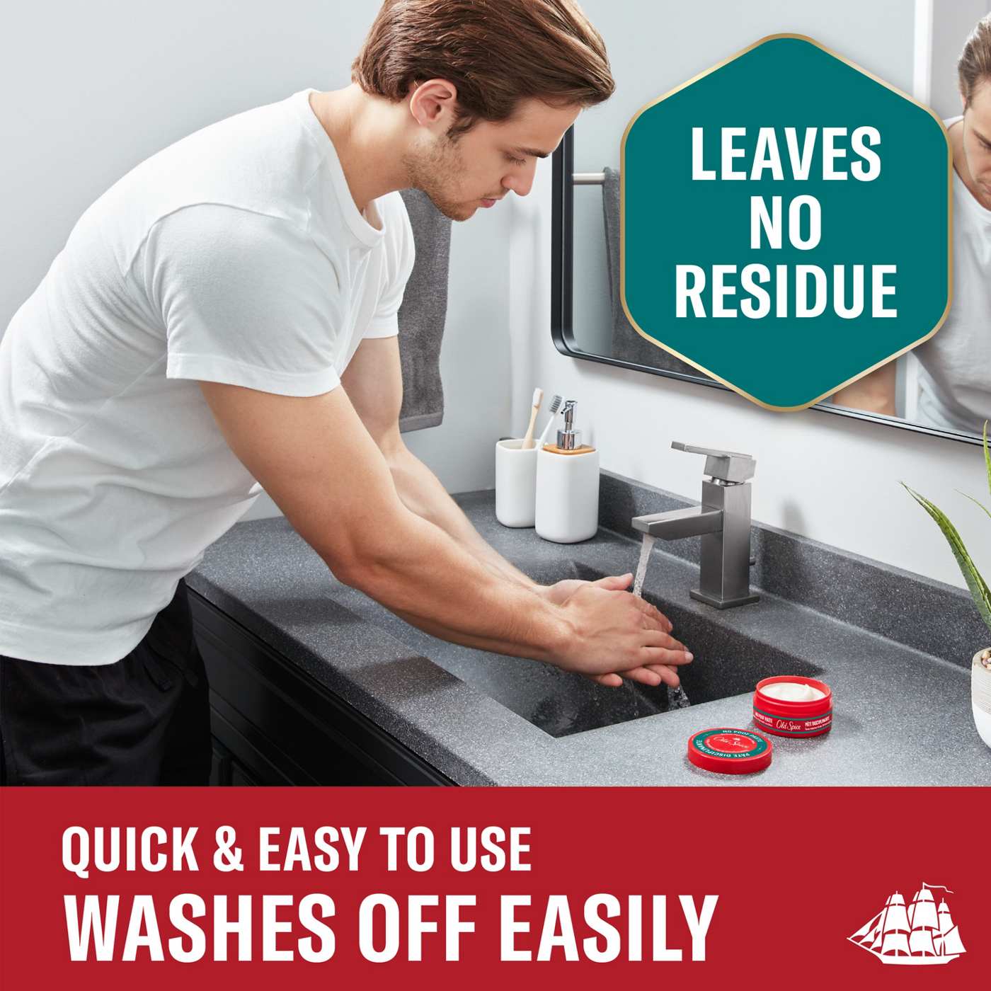 Old Spice Hair Styling Paste Shop Styling products & treatments at HEB