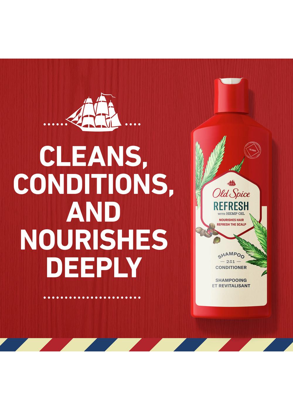 Old Spice 2 in 1 Shampoo Conditioner - Refresh; image 2 of 6