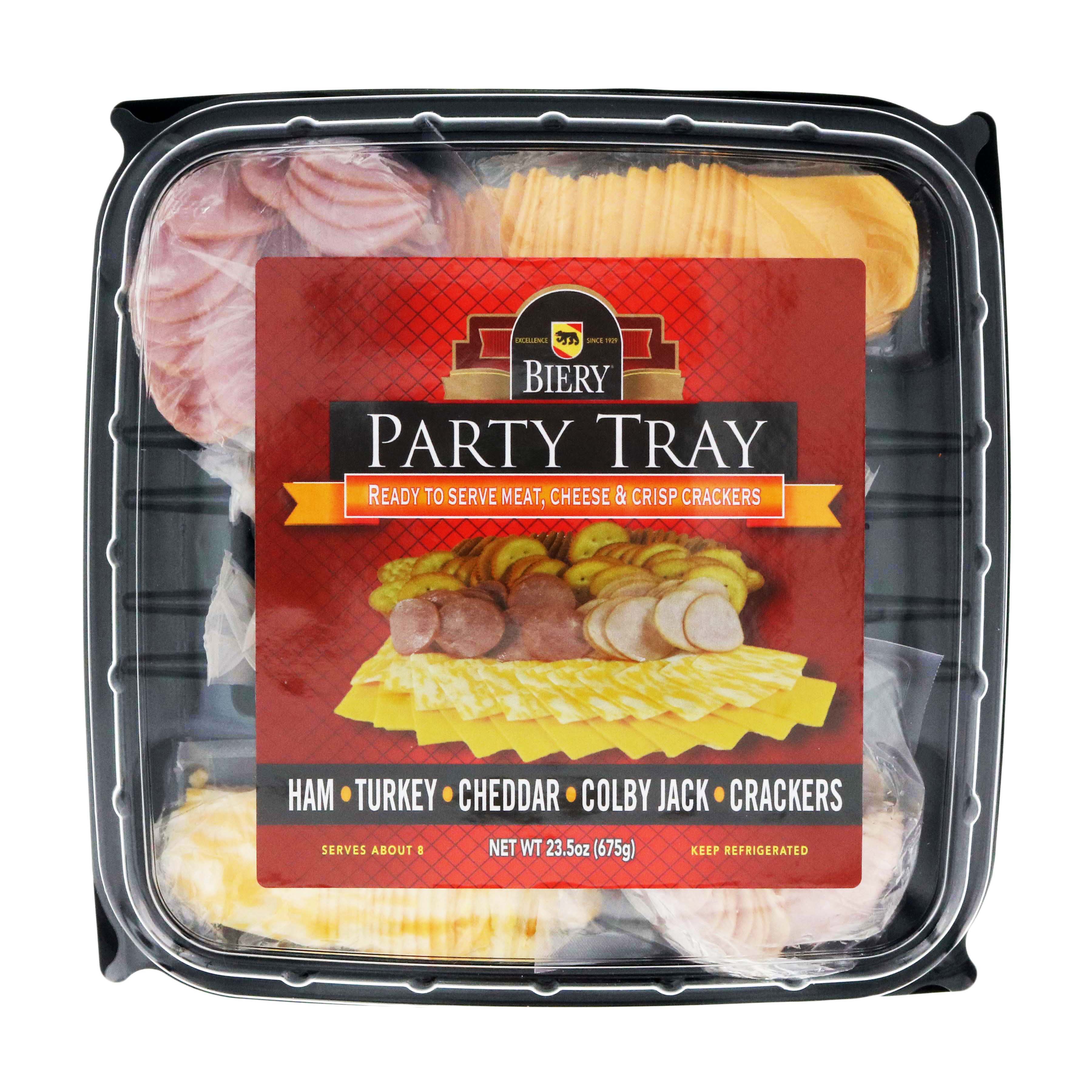 Biery Ham, Turkey & Cheese Party Tray Shop Snack trays at HEB