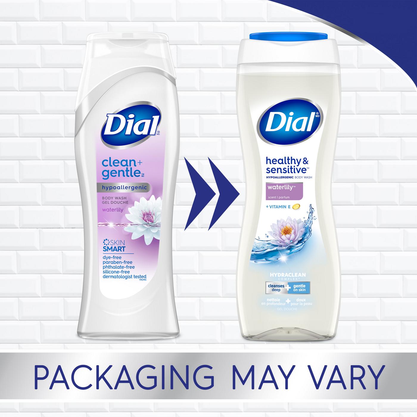 Dial Healthy & Sensitive Body Wash - Waterlily; image 5 of 8