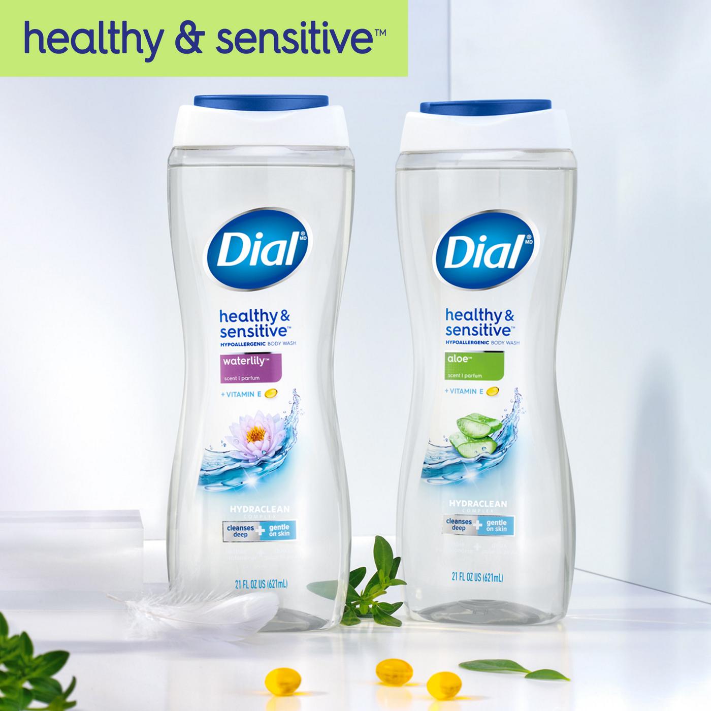 Dial Healthy & Sensitive Body Wash - Waterlily; image 6 of 8