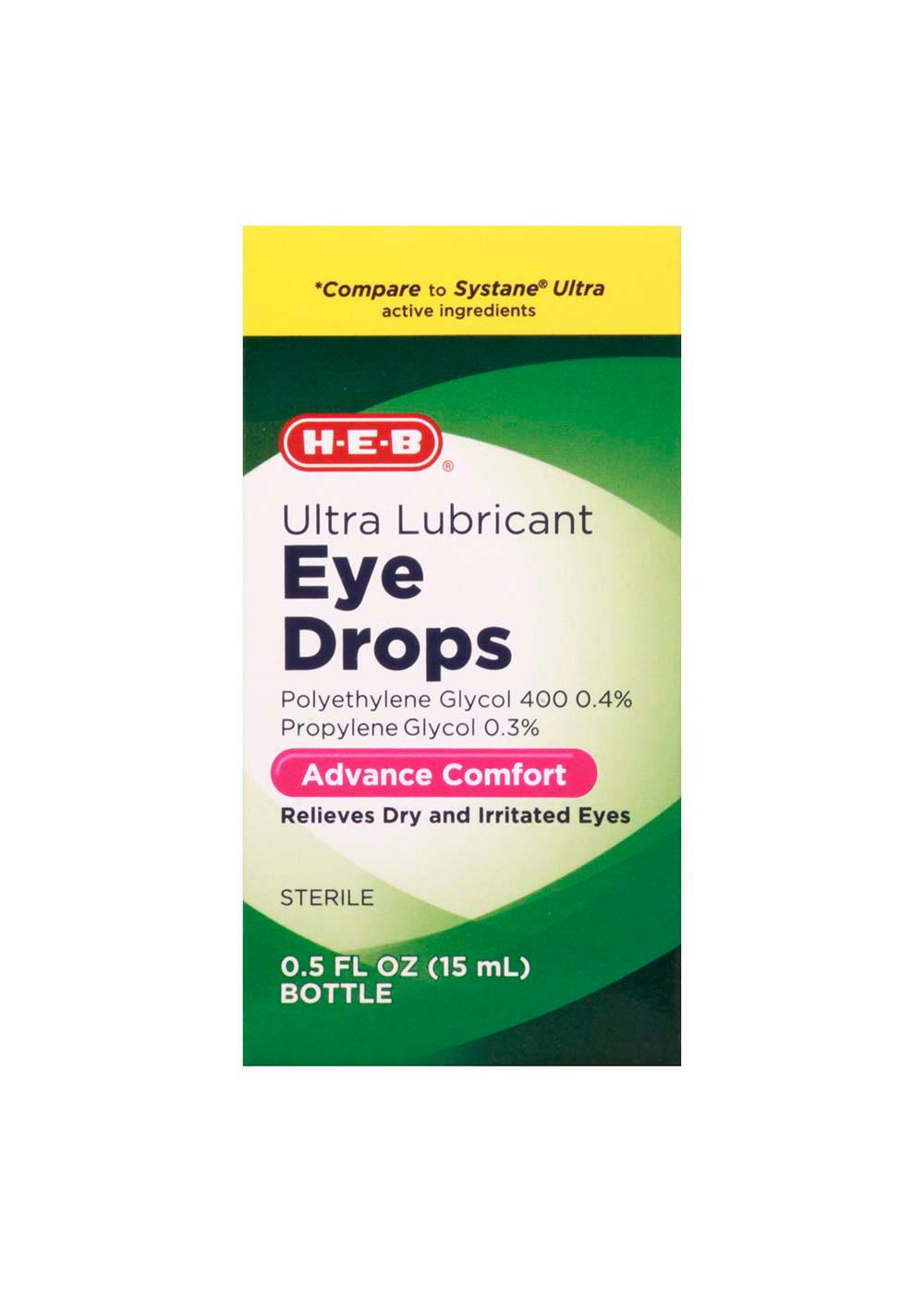 HEB Ultra Lubricant Eye Drops