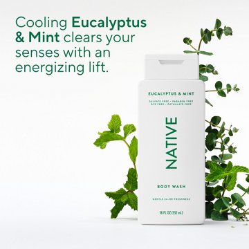 Native Body Wash - Eucalyptus & Mint 