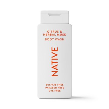 Native Body Wash, Citrus & Herbal Musk Scent