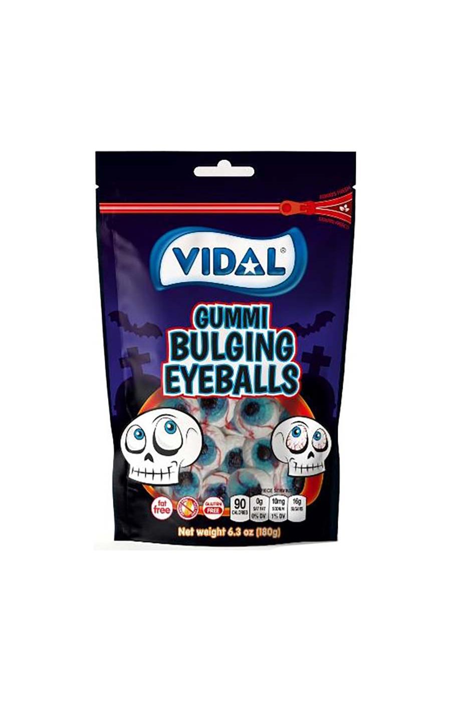 Vidal Gummi Bulging Eyeballs Halloween Candy; image 1 of 2